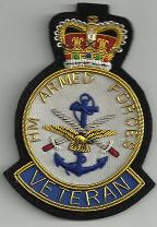 Veteran's Badge - Blazer Badge